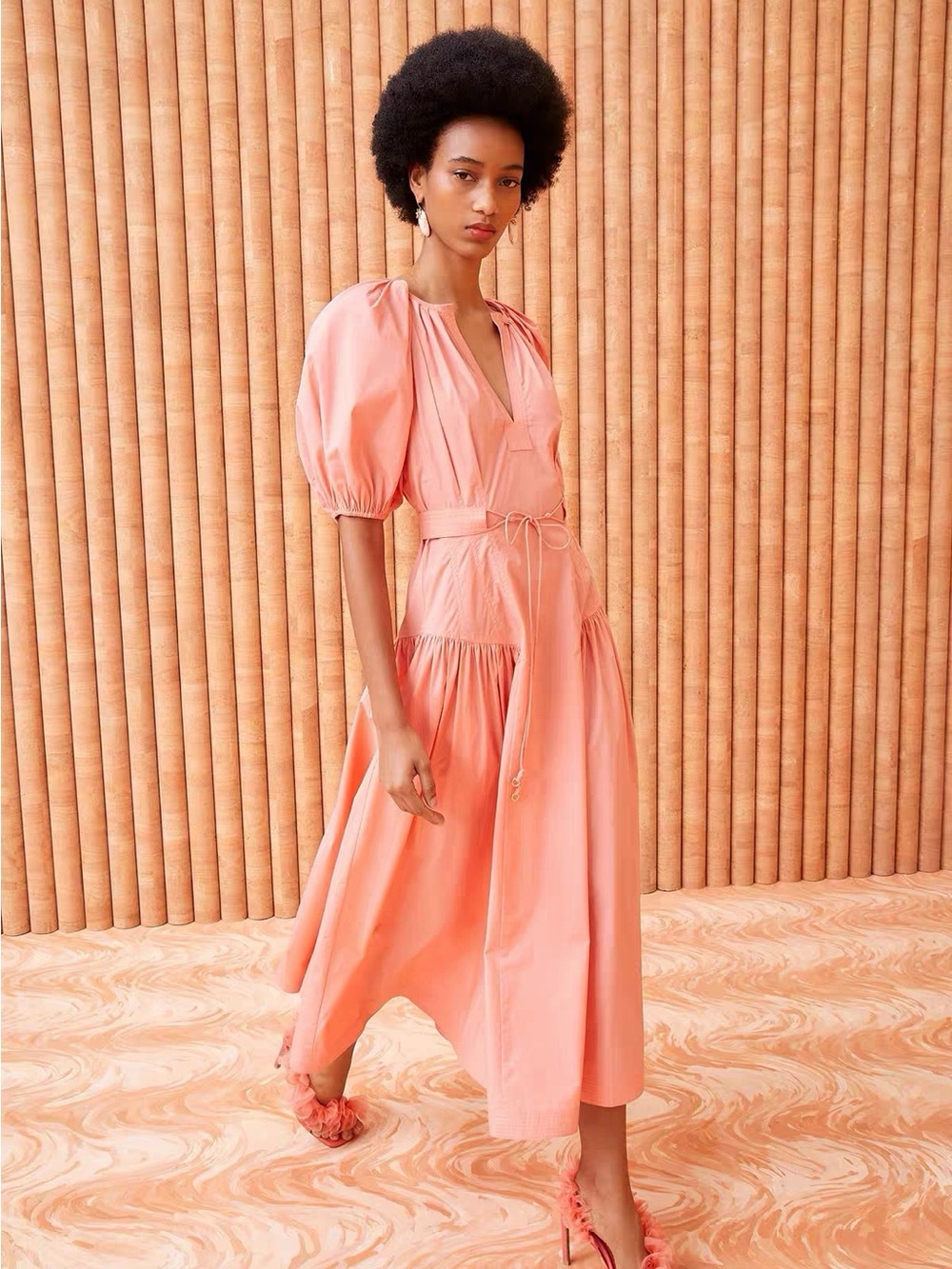 NWOT Ulla Johnson Carina Dress in Peony, Size US 2/4/6/8